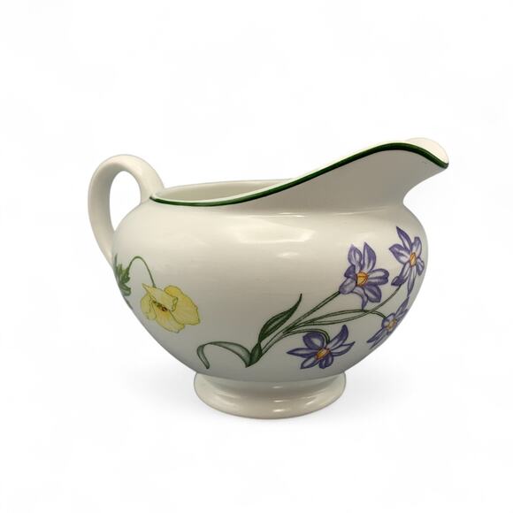 Johnson Bros Creamer Wild Flowers Design Made England Floral Botanical - Picture 3 of 9